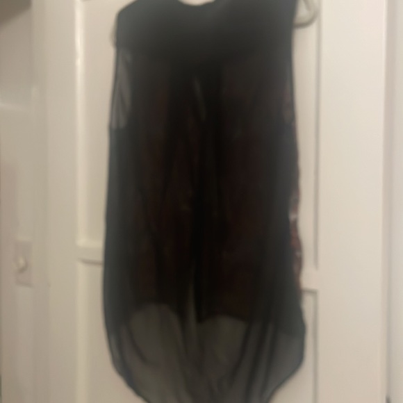 helmut lang semi sheer blouse - Picture 5 of 5